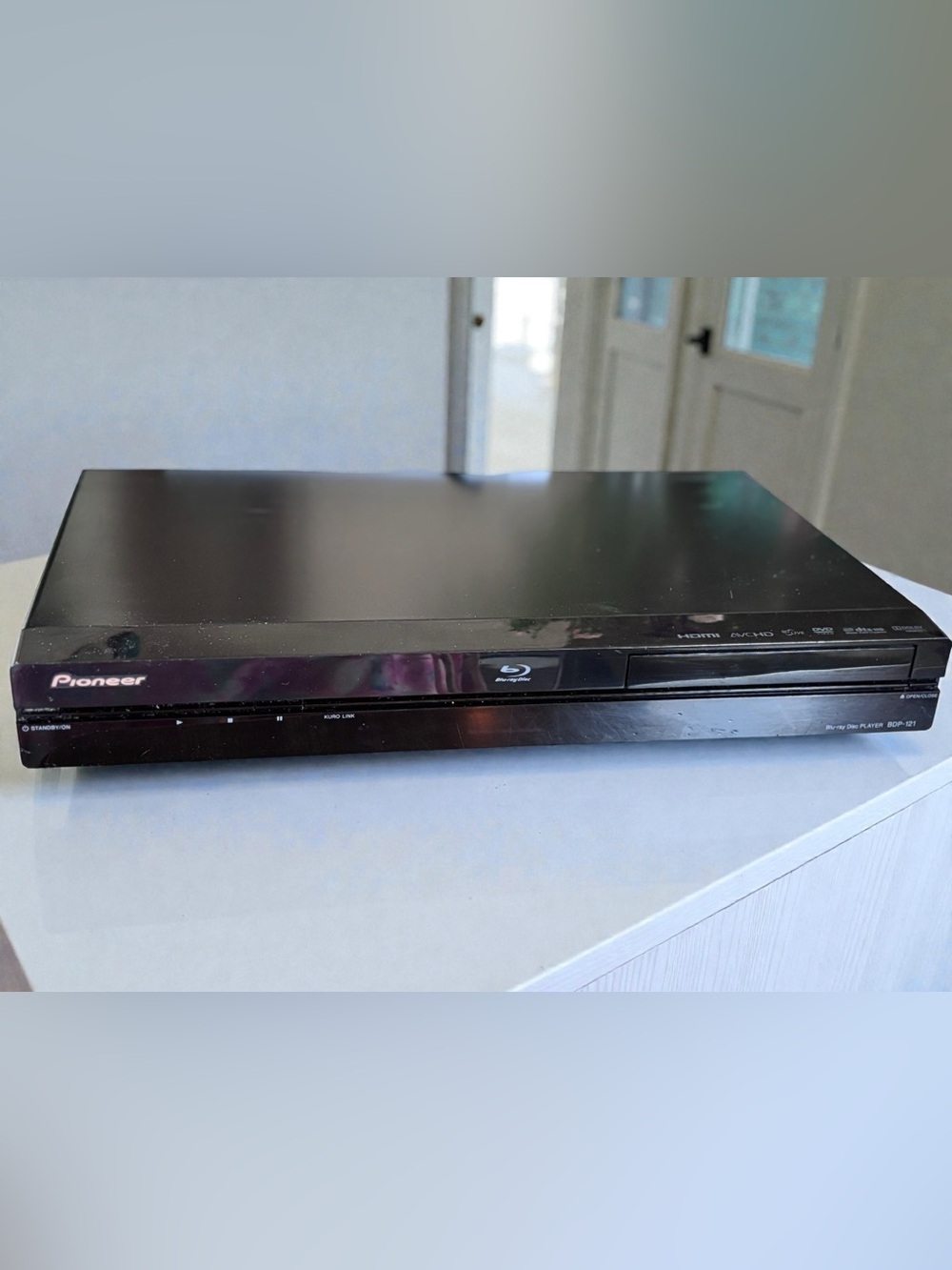 Pioneer BDP-121 Blu Ray DVD Player Tested Working HDMI